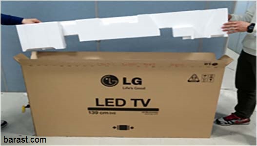 طریقه صحیح نحوه حمل تلویزیون ال ای دی و ال سی دی - باربری درست تلویزیون - نکات